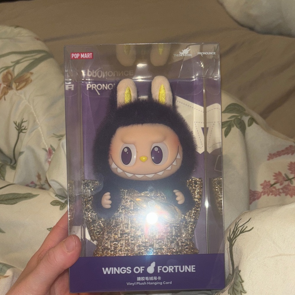 POP MART Wings of Fortune Vinyl Plush Hanging Card